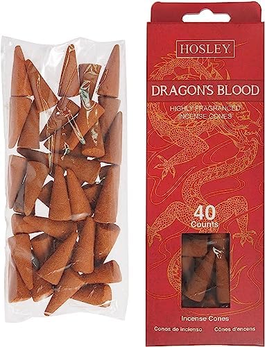 Hosley 240-Pack Dragons Blood Incense Cones