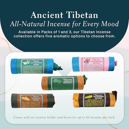 Tibetan Agarwood Incense Pack of 3 for Meditation and Yoga