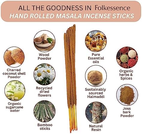 Folkulture Nag Champa Incense Sticks Set
