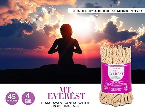 Handmade Himalayan Sandalwood Organic Tibetan Rope Incense from Nepal