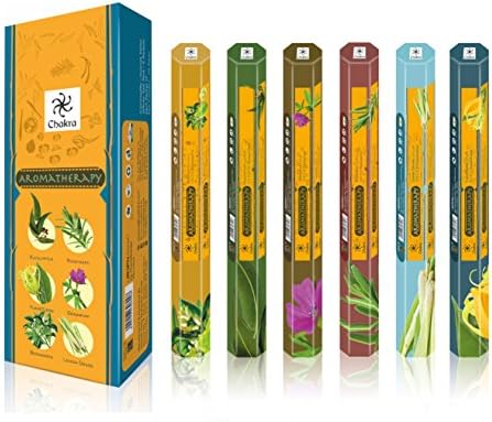 Chakra Aromatherapy Incense Gift Pack 120 Natural Sticks