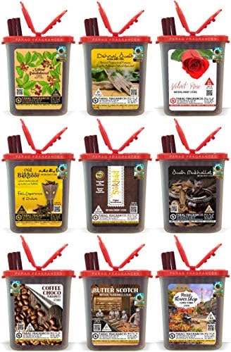 Parag Fragrances Musk Amber Premium Dhoop Sticks 100gm Monthly Pack