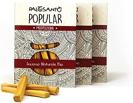 PALOSANTO - Organic Palo Santo Incense Sticks for Meditation and Stress Relief