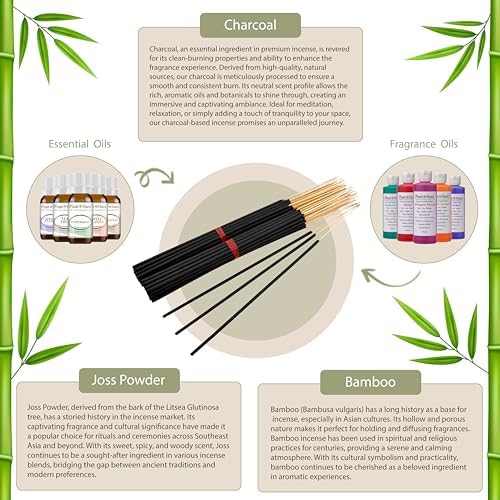 Lavender Incense Sticks Jumbo 19 Inch Long - 27 to 30 Sticks Bundle