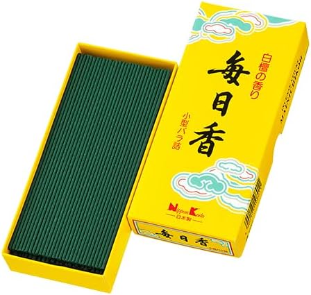 MAINICHIKOU MorningStar Sandalwood Incense Sticks 170sticks 551in Meditation Zen Yoga