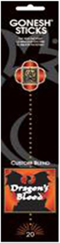 Gonesh Spiritual Sky Incense Dragons Blood 20 Sticks