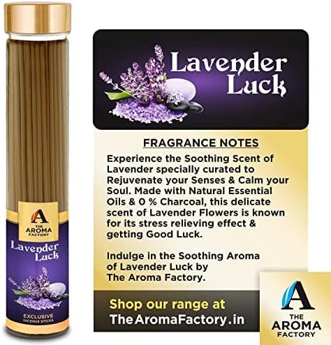The Aroma Factory Organic Incense Sticks No Charcoal Set