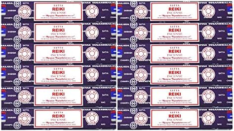 Satya Reiki Incense Sticks 12 Count - Nag Champa