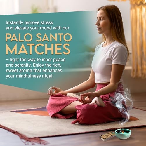 45 Palo Santo Stick Matches for Meditation and Relaxation