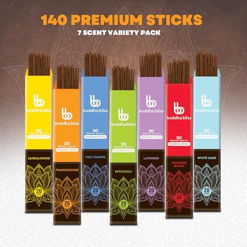 Mecka Buddha Bliss Incense Sticks Set of 7