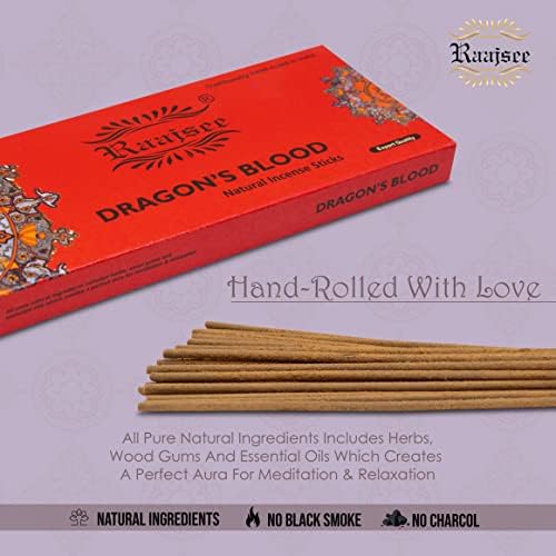 Raajsee Dragon Blood Incense Sticks 100 Gm Pack