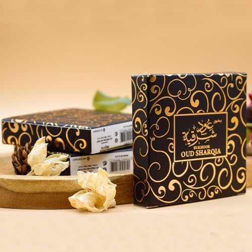 Bakhoor Oud Sharqia Incense Bricks - 40g Pack of 03