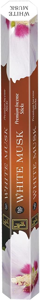 Zed Black White Musk Incense Sticks 120 Pieces