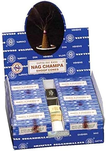 Song of India Satya Nag Champa Incense Cones Display