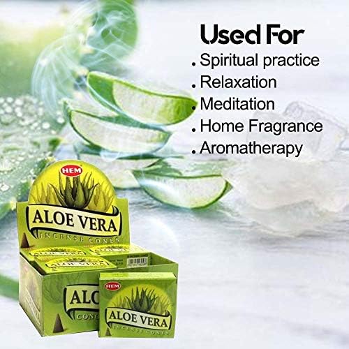 HEM Aloe Vera Incense Case of 12 Boxes