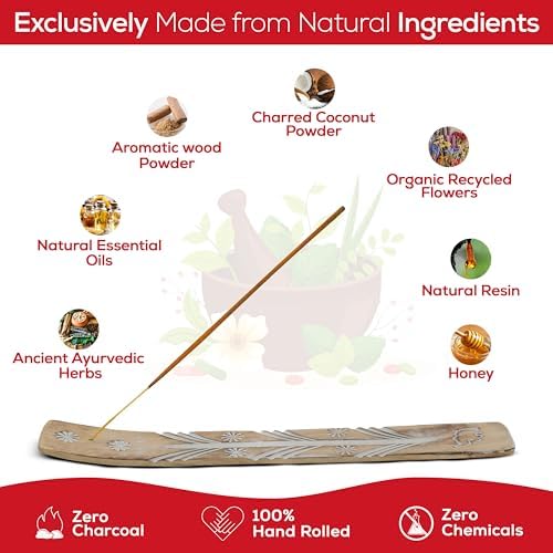 Satya Nagchampa Dragon Blood Incense Sticks 45 GMS with Raajsee Holder