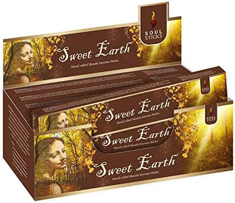 Soul Sticks Natural Sweet Earth Incense Sticks 180g Box