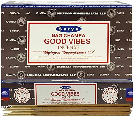 Good Vibes Incense Sticks and Holder Bundle