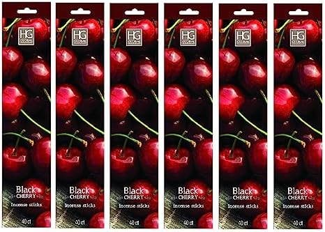 Hosley 240 Pack Incense Sticks Black Cherry