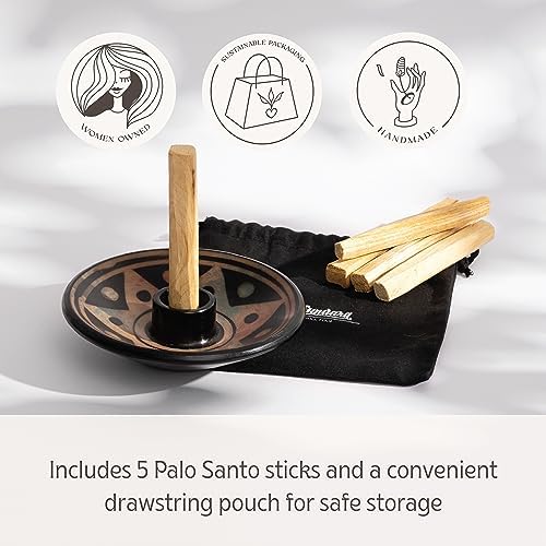 Luna Sundara Apricot Palo Santo Stick Holder