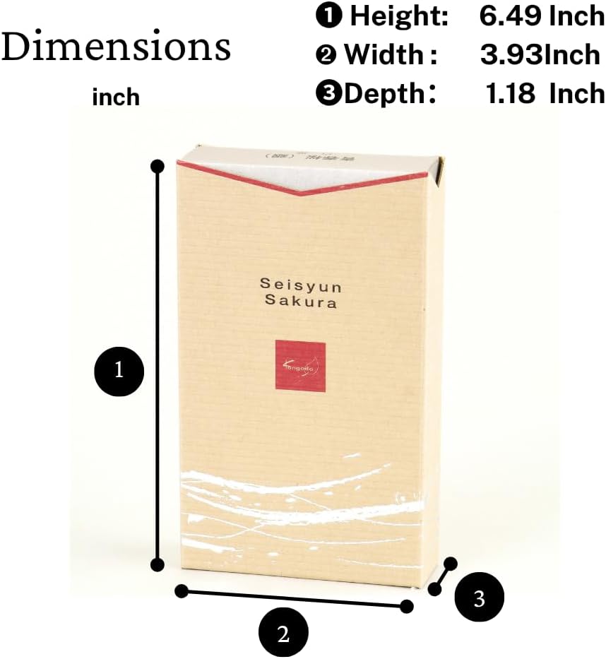 Japanese Botanical Incense with Sandalwood Scent