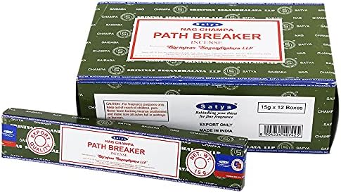 Satya Nag Champa Path Breaker Incense Sticks 15g x 12 Pack