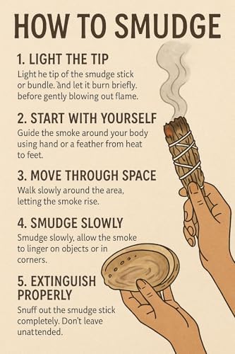 Organic White Sage Palo Santo Selenite Healing Kit
