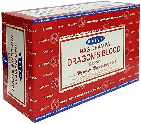 Dragons Blood Incense Sticks and Holder Bundle