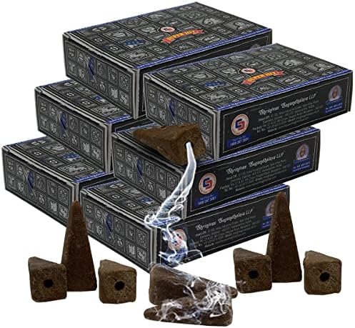 Super Hit Backflow Incense Cones - Pack of 6