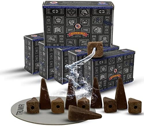Super Hit Backflow Incense Cones - Pack of 6