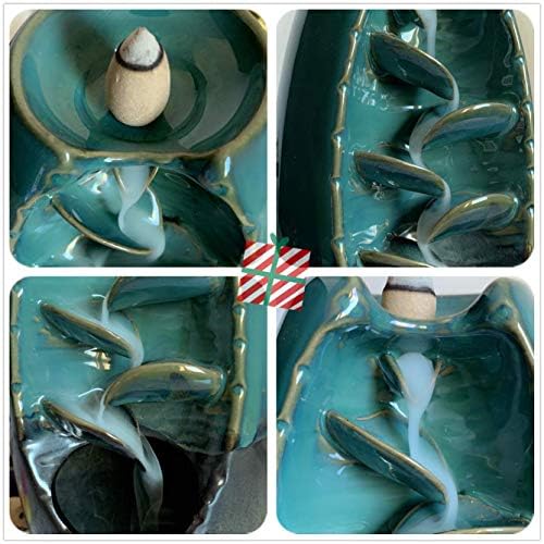 OWMMIZ Backflow Incense Cones 120 Pcs Mixed Natural Scents