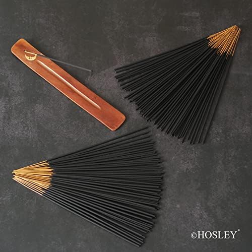 Hosley 120 Incense Sticks with 6 Scents and 12 Inch Holder