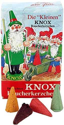 Knox Mini German Incense Cones Variety Pack for Christmas Smokers