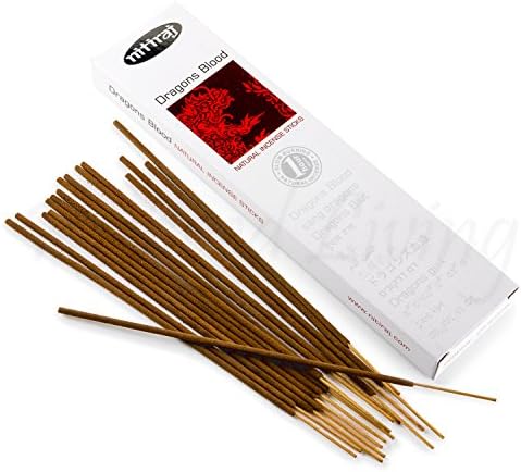 Nitiraj Premium Dragons Blood Natural Incense Sticks 25 Grams