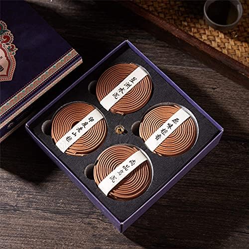 Gandhanra Aromatherapy Incense Gift Set - 4 Scents 160 Coils