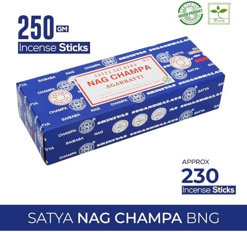 Satya Sai Baba Nag Champa Incense Sticks 250 Grams