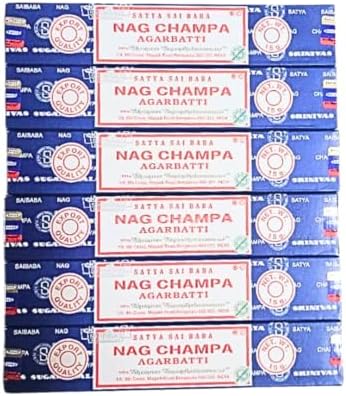 ANKCIENSE Incense Stick Holder with Satya Nag Champa Incense 15g