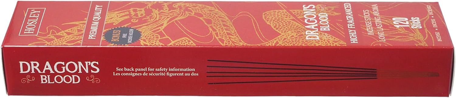 Hosley 120 Pack Dragons Blood Incense Sticks