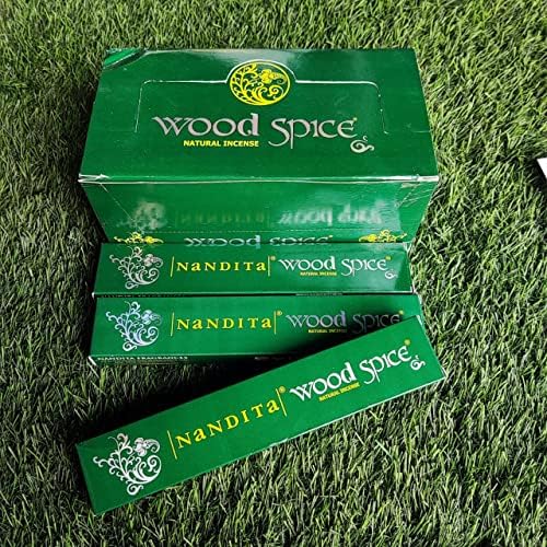 ATCUSA Nandita Wood Spice Incense Sticks 15 gm x 3