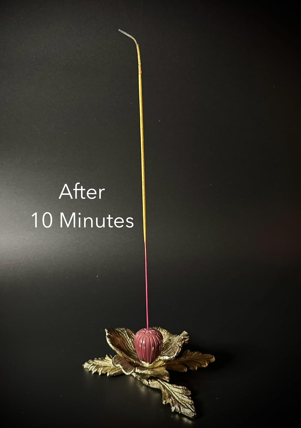 Gold Incense Joss Stick 1 lb Bundle with Coiling Ember Effect