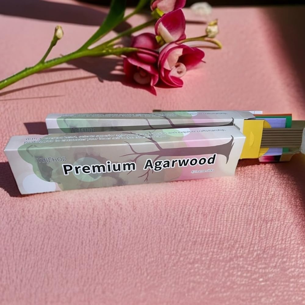 Agarwood Thick Incense Sticks for Meditation and Spiritual Cleansing