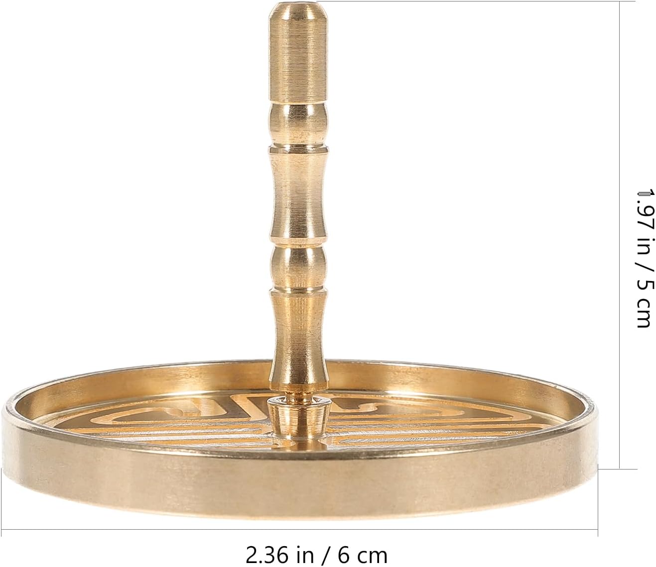 DOITOOL Brass Incense Press Mold for DIY Fragrance