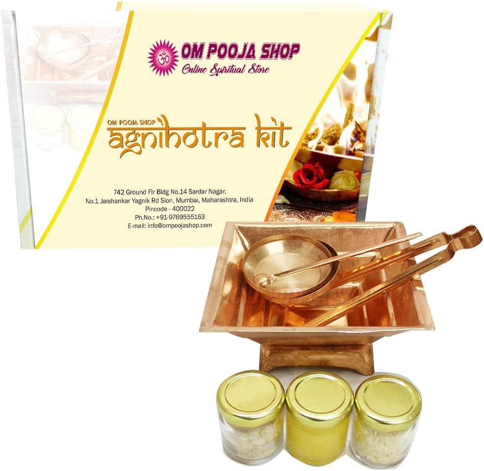Agnihotra Havan Kit for Daily Use Complete Set