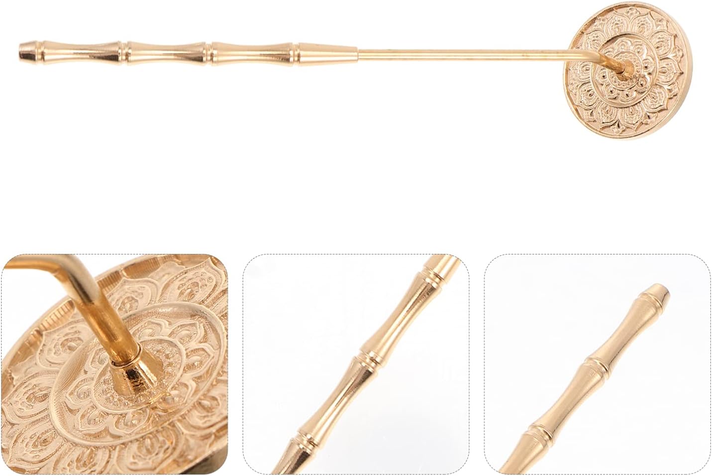 DOITOOL Incense Ash Press Brass Tool Set