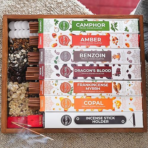 Trumiri Incense Sticks 120 Pack with Holder