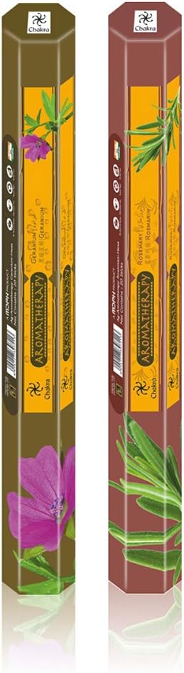 Chakra Aromatherapy Incense Gift Pack 120 Natural Sticks