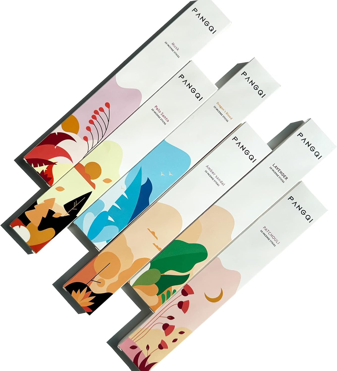 PANGQI India Handmade Incense Sticks Set of 120