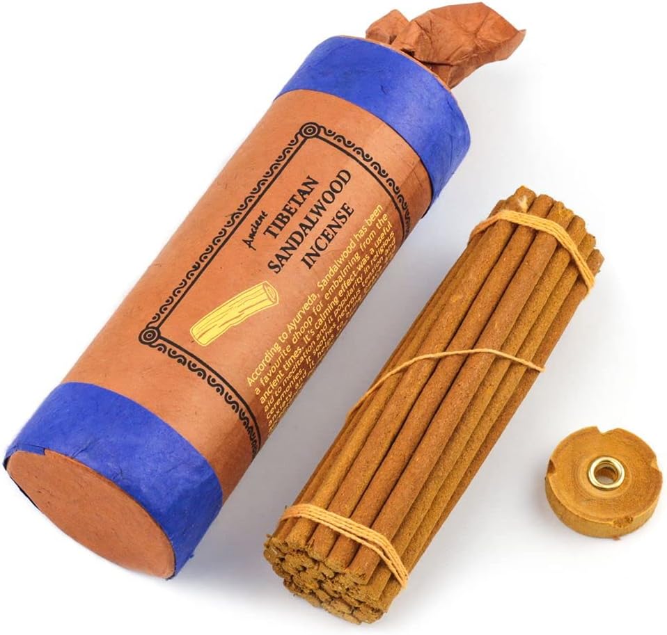 Ancient Tibetan Sandalwood Incense Bundle of Three