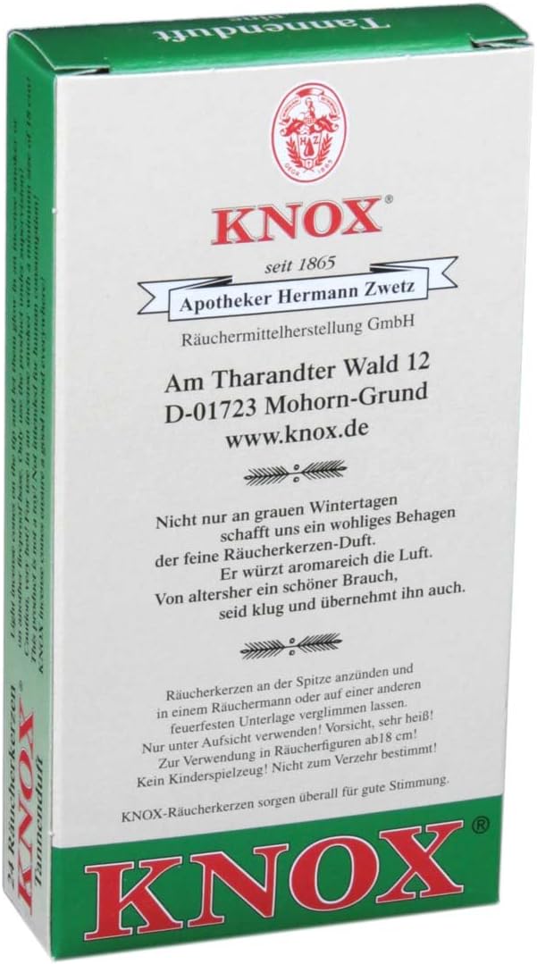 Knox KWO 24 Pieces Wood Incense Holder
