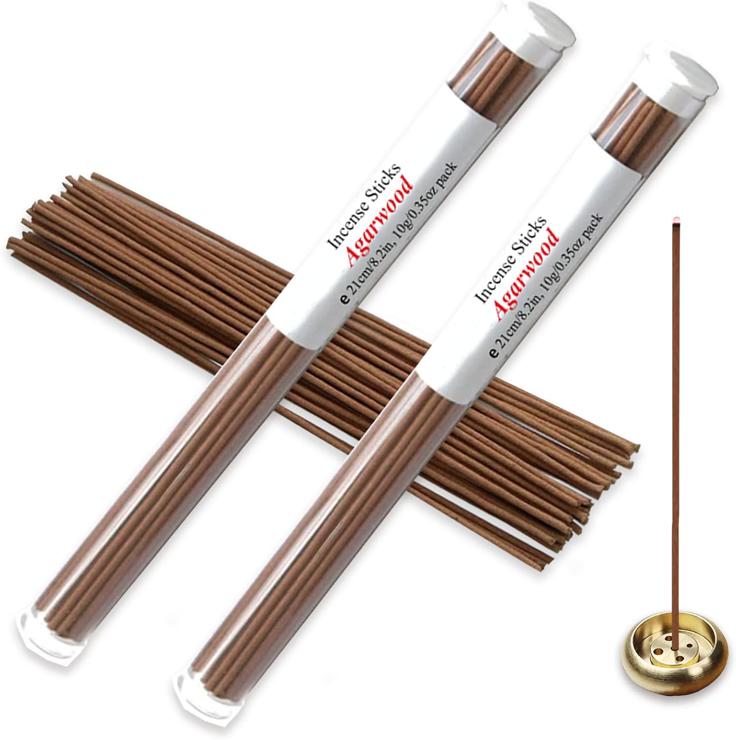 U-MATE Agarwood Incense Sticks 82in 2 Tubes Pack